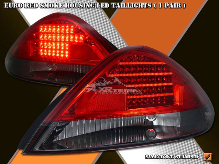 Custom - Red Smoked LED Taillights