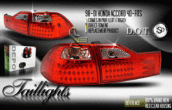 Custom - Red Led Taillights