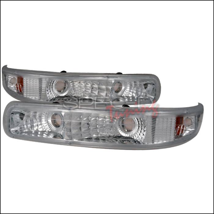 Spec-D - Chevrolet Suburban Spec-D Bumper Lights - Chrome - 2LB-SIV99-RS