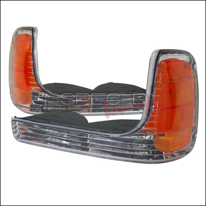 Spec-D - Cadillac Escalade Spec-D Corner Lights - Chrome - 2LC-ECLD99-APC