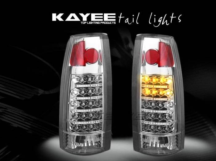 Custom - JDM Chrome Clear Taillights