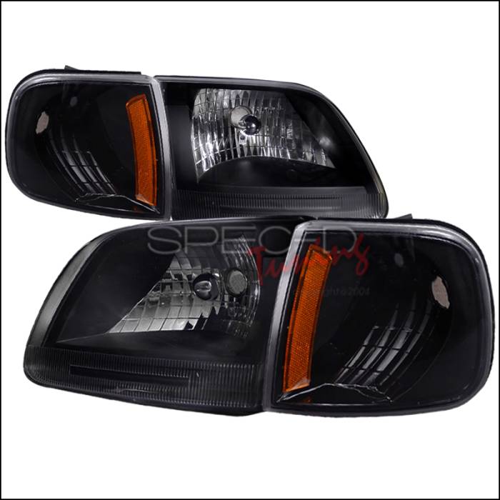 Spec-D - Ford F150 Spec-D Headlights & Corner Lights - 2LCLH-F15097JM-RS