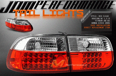 Custom - Red Smoke LED Taillights