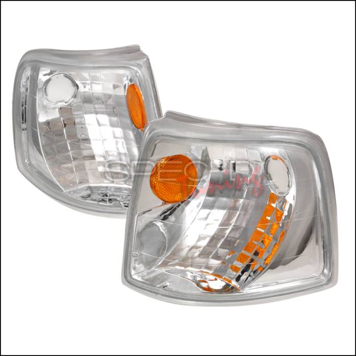 Spec-D - Ford Ranger Spec-D Corner Lights - Chrome - 2LC-RAN93-KS