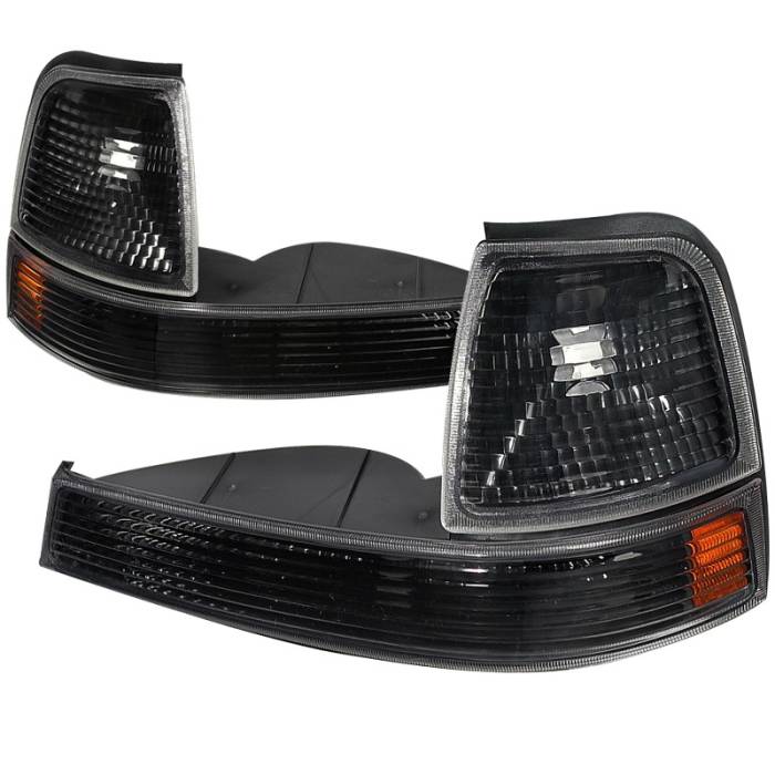 Spec-D - Ford Ranger Spec-D Corner Lights - Black - 2LC-RAN98JM-RS