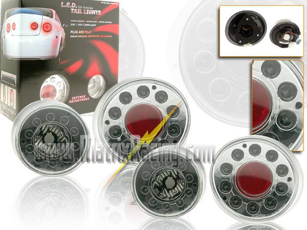 Custom - Chrome Clear LED Taillights