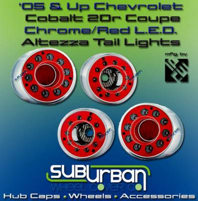 Custom - Red Chrome LED Taillights