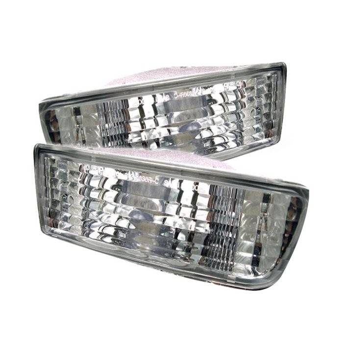 Spyder - Toyota 4Runner Spyder Bumper Lights - Clear - CBL-DP-T499-C