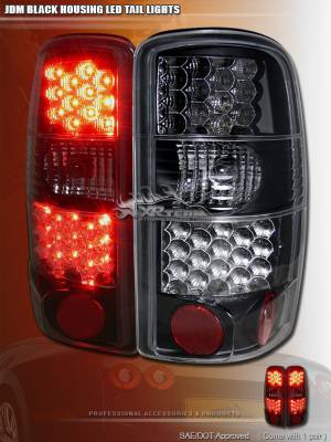Custom - JDM Black LED Taillights