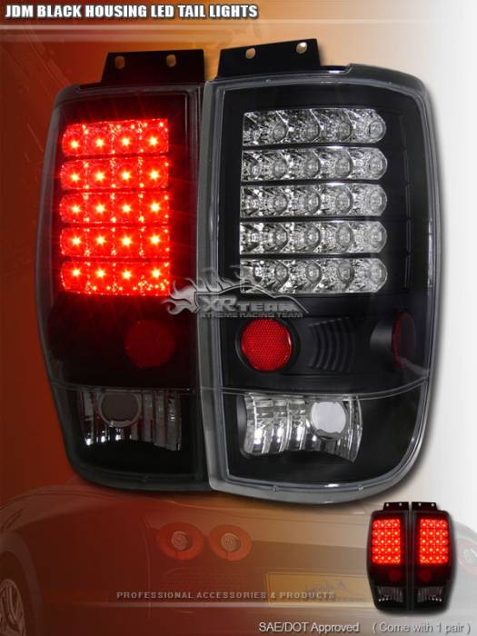 Custom - Black Altezza LED Taillights