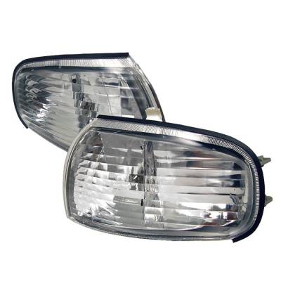Spyder - Toyota Camry Spyder Corner Lights - Clear - CCL-DP-TCAM92-C