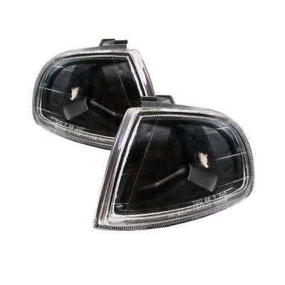 Spyder - Honda Prelude Spyder Corner Lights - Black - CCL-HPRE92-BK