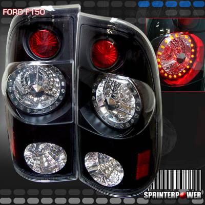 Custom - 3D Black Altezza LED Taillights