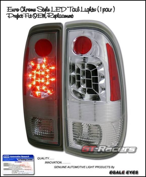 Custom - Euro Chrome LED Taillights