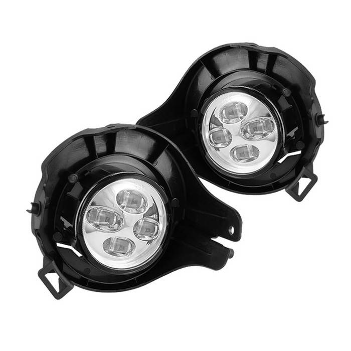 Spyder - Nissan Frontier Spyder OE Style LED Daytime Running Lights - Clear - FL-DRL-NP05-C