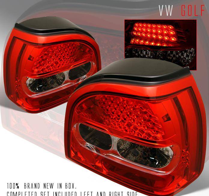 Custom - Red Clear LED Taillights