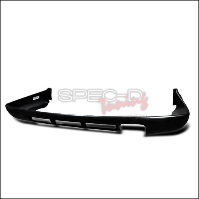 Spec-D - Nissan Maxima Spec-D Rear Bumper Half Lip - ABS Plastic - LBR-MAX00-ABS