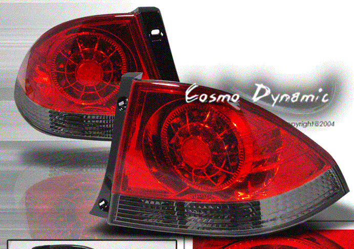 Custom - Red Smoke LED Taillights