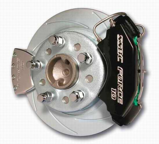SSBC - SSBC Disc Brake Conversion Kit for Ford 9 Inch Large Bearing Rear Ends - Rear - A110-7