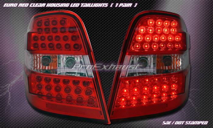 Custom - Red Clear LED Taillights