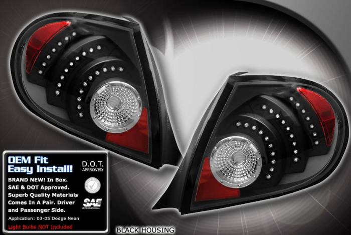 Custom - Black LED Taillights