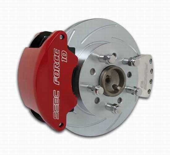 SSBC - SSBC Disc Brake Conversion Kit for Ford 8 & 9 Inch Small Bearing Rear Ends - Rear - A111-8