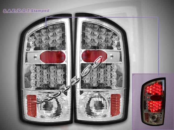 Custom - Chrome Clear Altezza LED Taillights