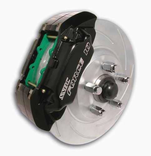 SSBC - SSBC Disc Brake Kit with Force 10 Extreme 4-Piston Aluminum Calipers & 13 Inch Rotors - Front - A112-6