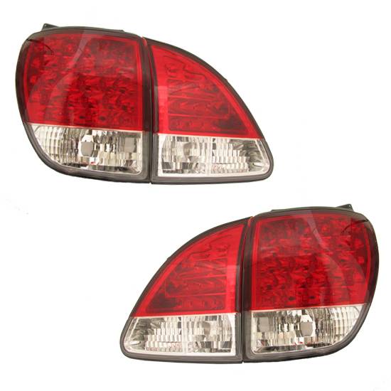Custom - Red Smoke  LED Taillights