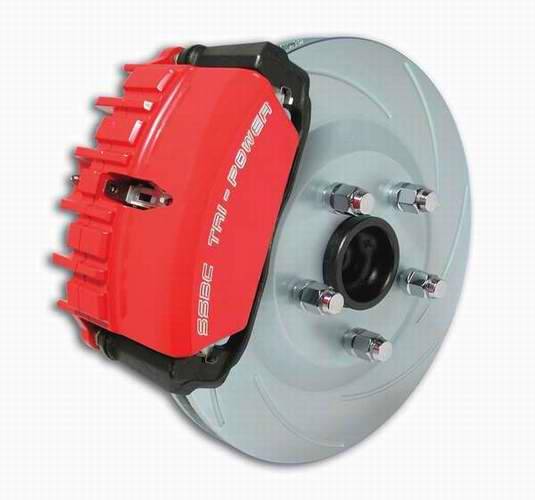 SSBC - SSBC Disc Brake Kit with Force 10 Tri-Power 3-Piston Aluminum Calipers & 13 Inch Rotors - Front - A123-15