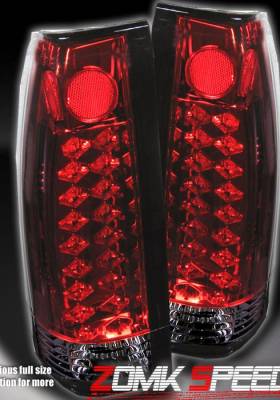 Custom - Red Smoked LED Taillights