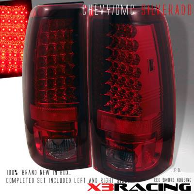 Custom - Red Smoke  LED Taillights