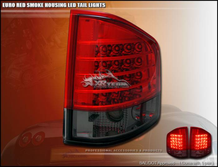 Custom - Red Smoke LED Taillights