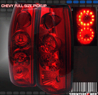 Custom - All Red LED Taillights