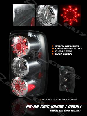 Custom - Euro Carbon LED Taillights
