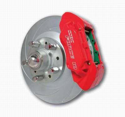 SSBC - SSBC Disc Brake Kit with Force 10 Extreme 4-Piston Aluminum Calipers & 13 Inch Rotors - Front - A129-20