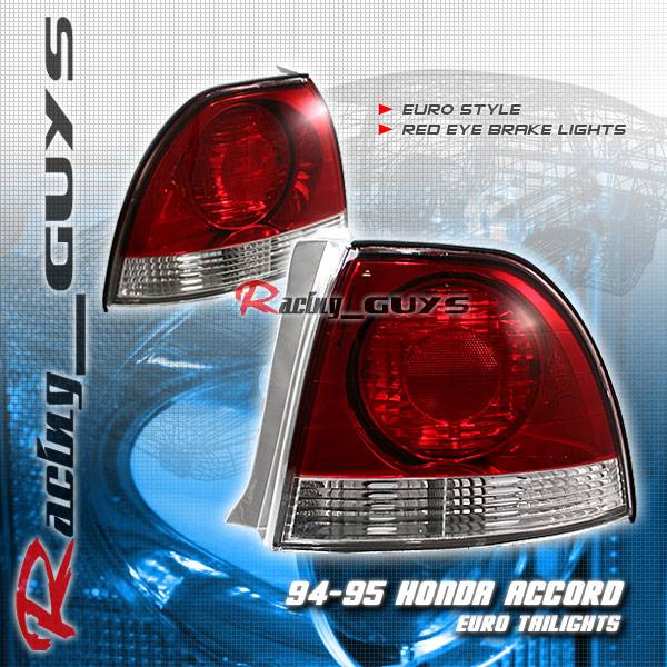 Custom - Red Clear Euro Taillights