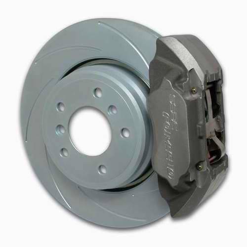 SSBC - SSBC Disc Brake Kit with Force 10 Extreme 4-Piston Aluminum Calipers & 13 Inch Rotors - Rear - A164-2