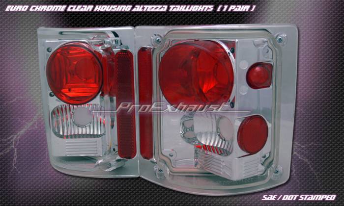 Custom - Chrome Clear Taillights