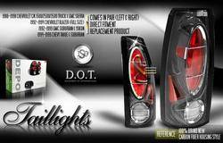 Custom - Carbon Fiber Altezza Taillights