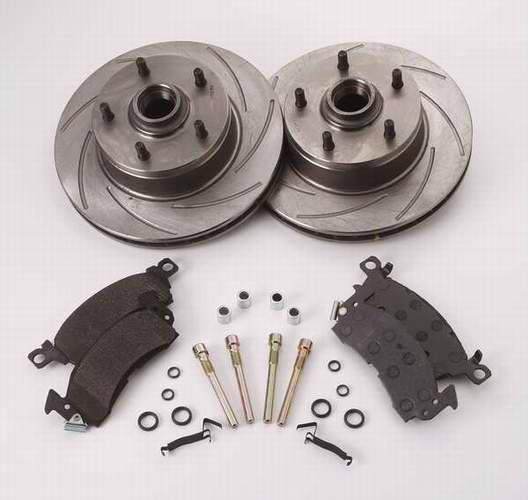 SSBC - SSBC Turbo Slotted Rotors & Pads - Front - A2350001