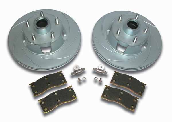 SSBC - SSBC Turbo Slotted Rotors & Pads - Front - A2360000