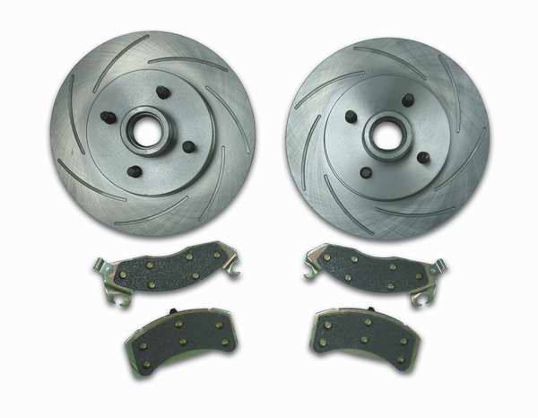 SSBC - SSBC Turbo Slotted Rotors & Pads - Front - A2360003