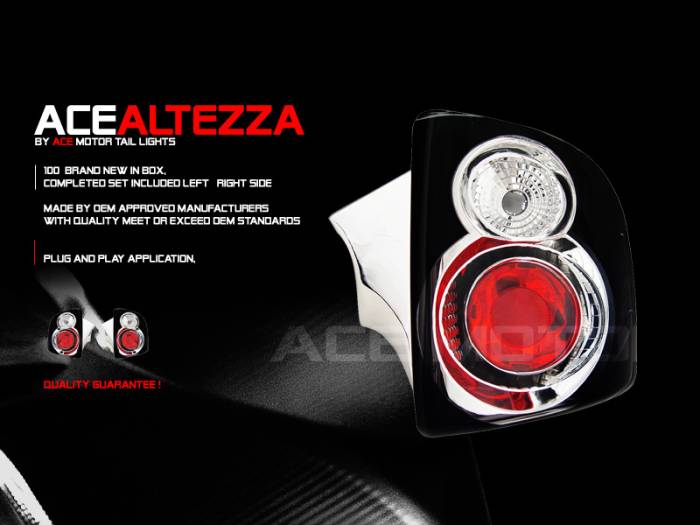 Custom - Black Altezza Taillights