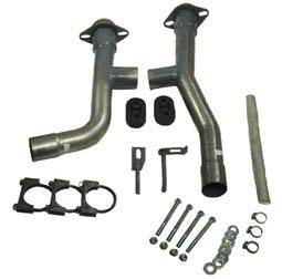 Steeda - Ford Mustang Steeda Dual Exhaust Adapter Kit - 16065
