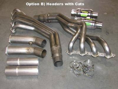 Stainless Works - Pontiac GTO Stainless Works Header & Exhaust System - 05GTOHCAT