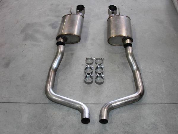 Stainless Works - Chevrolet Corvette Stainless Works Cat-Back Exhaust System - C6CB