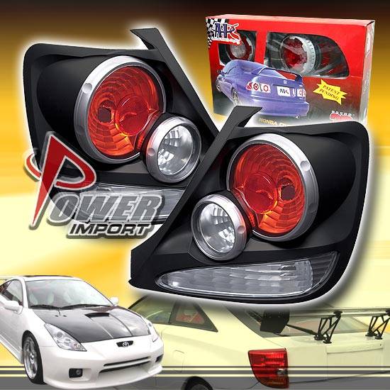 Custom - 3-D Retro Black Taillights