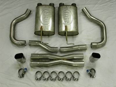 Stainless Works - Dodge Challenger Stainless Works Header & Exhaust System - CHALLV6CBSE