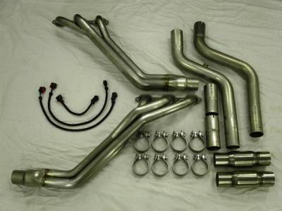 Stainless Works - Dodge Challenger Stainless Works Header & Exhaust System - CHALLV6HDRCAT